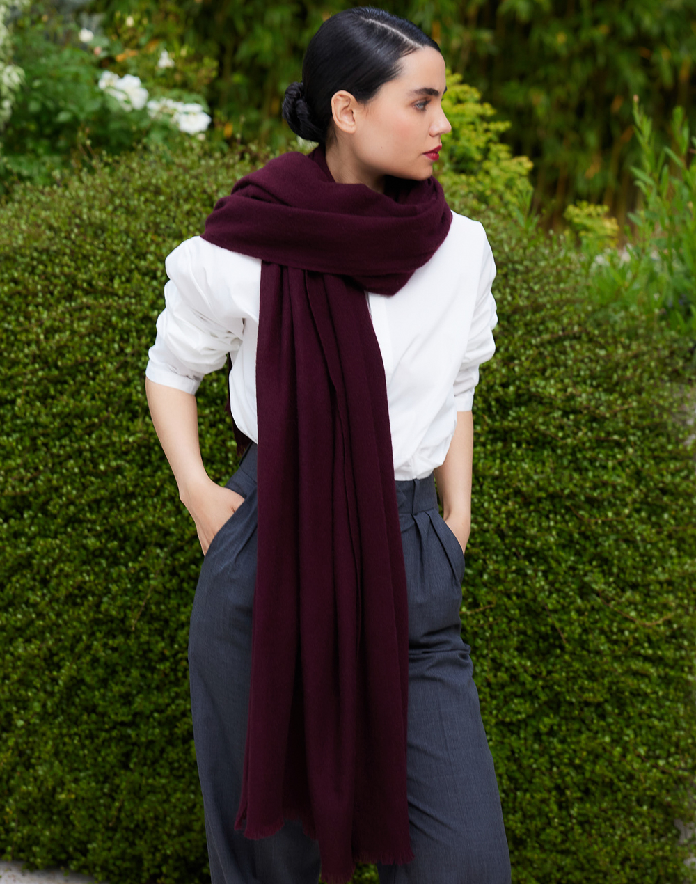 ESTHER - BURGUNDY