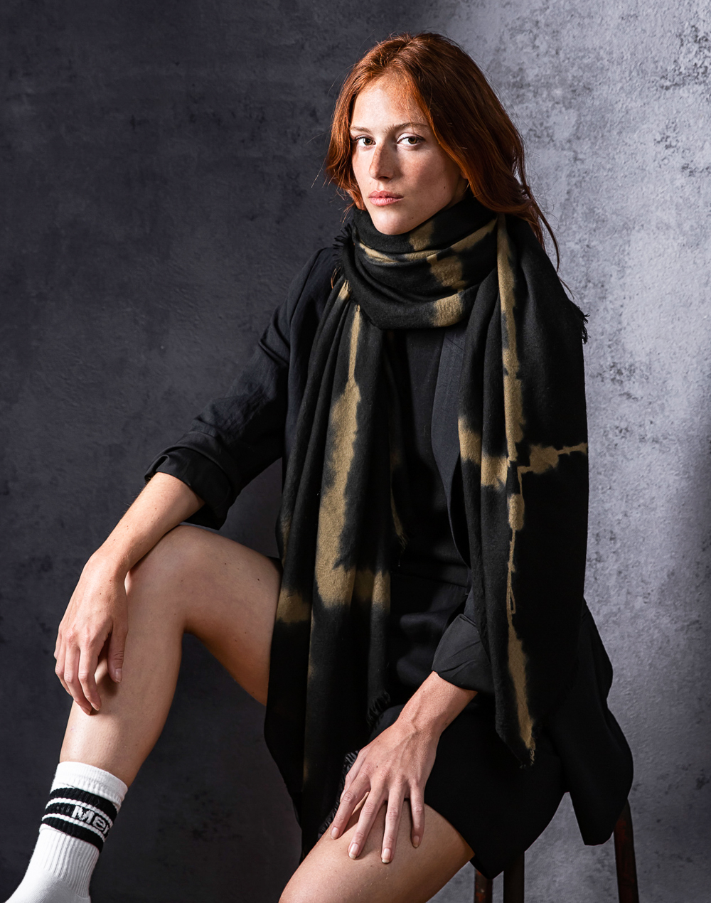 SYLVIA - BLACK & KHAKI