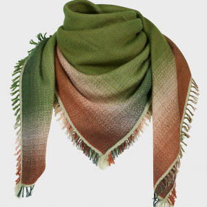 Horizon vert et rose clair